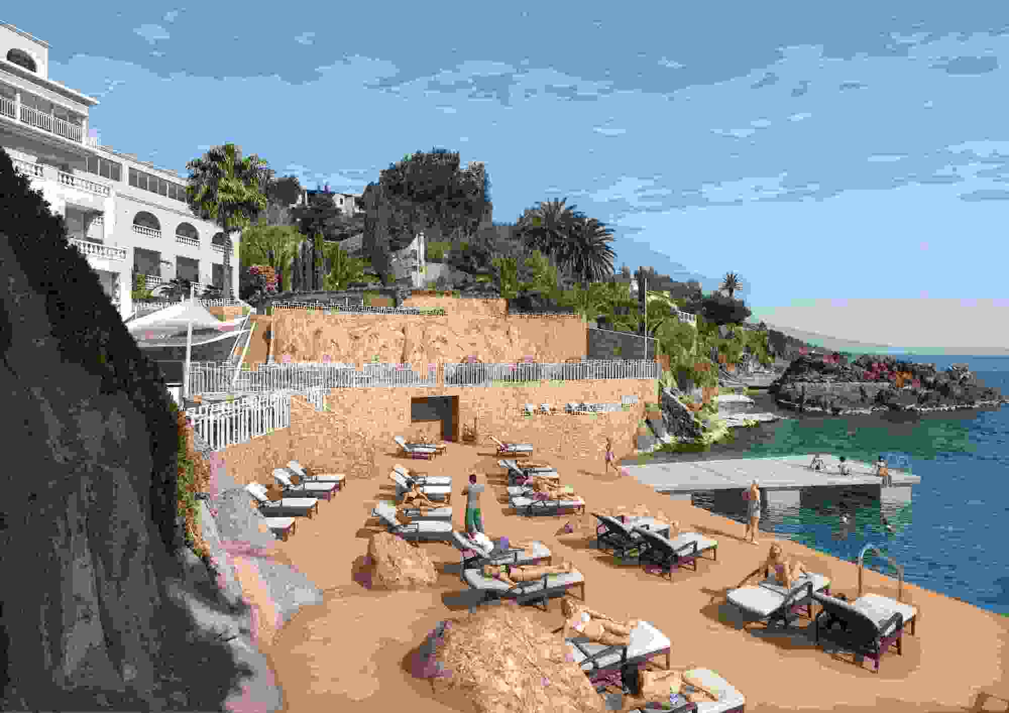Tiara Miramar Beach Hotel & Spa Теуль-сюр-Мер Экстерьер фото